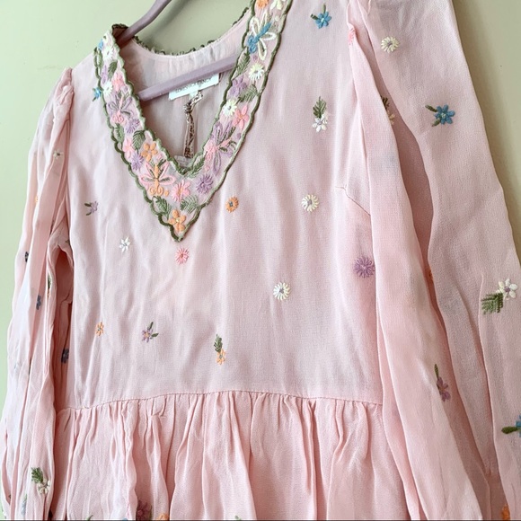 NWT LoveShackFancy Paris Dress - Picture 6 of 12